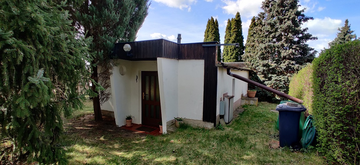 Seperater Eingangsbereich des Ferienhauses